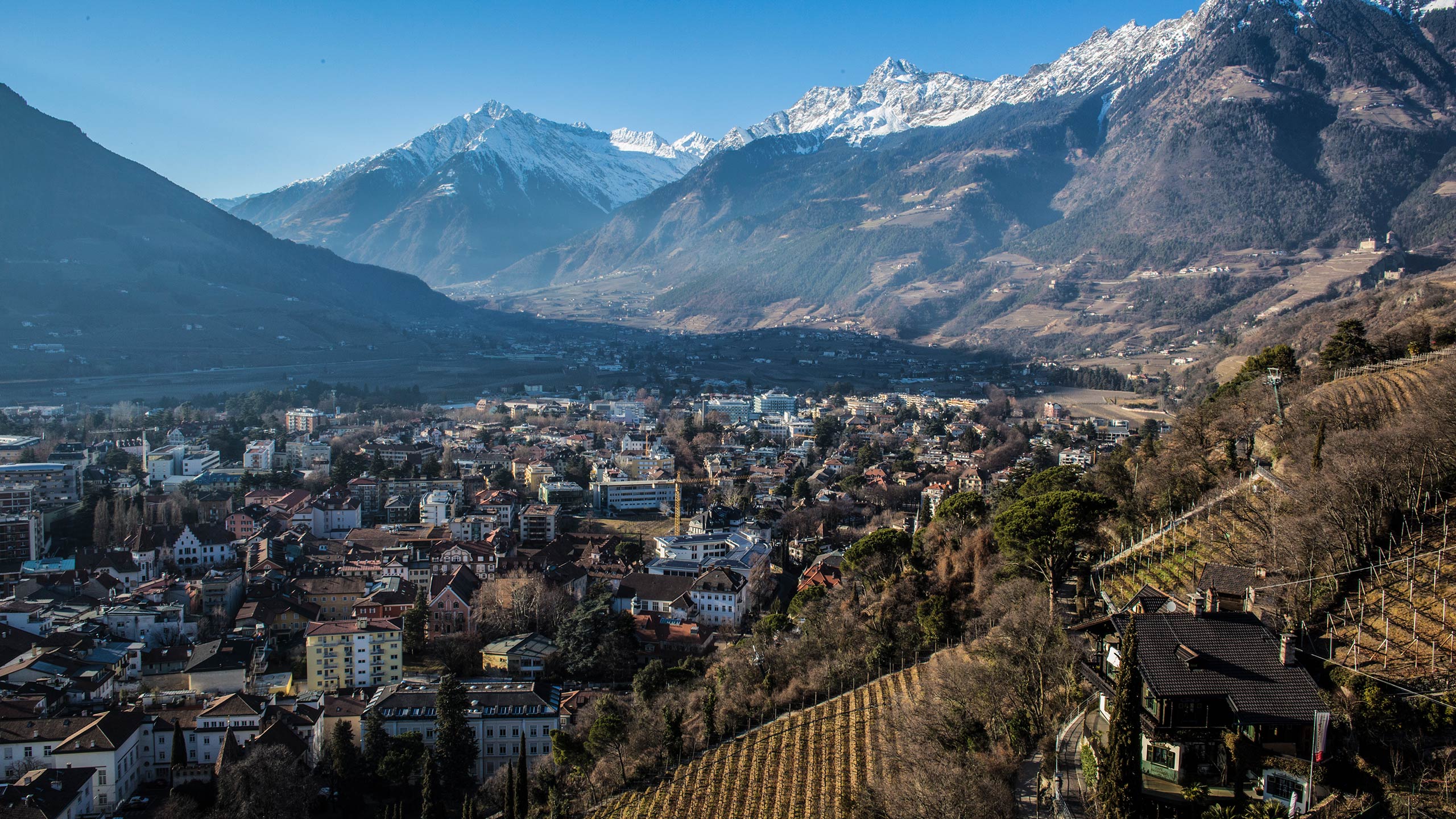 Come raggiugere gli apparamenti Meranblick